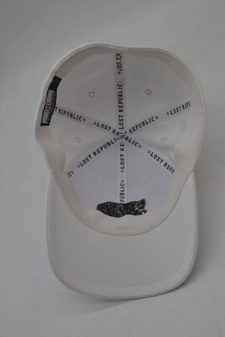 FlexFit Golf Hat - White - Lost Republic Distillery